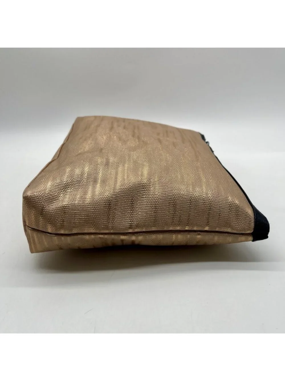 Lancome Gold Metallic Cosmetic Bag